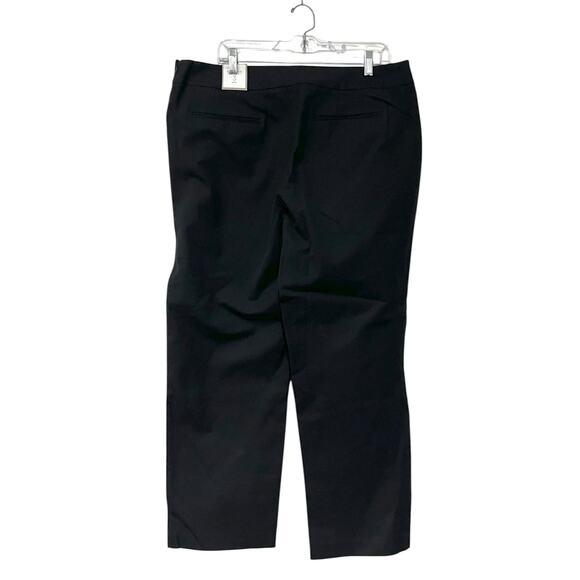 NWT CHICO'S Black Ultimate Fit Getaway  Pants Side Zip Slimming Sz XL (3) Short - Picture 4 of 9